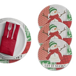Hermia Manteles Individuales Multicolor Pack de 4